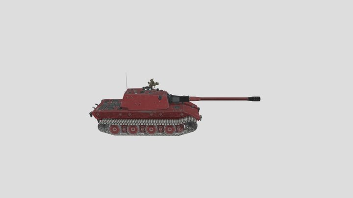 E100 AUSF B 3D Model
