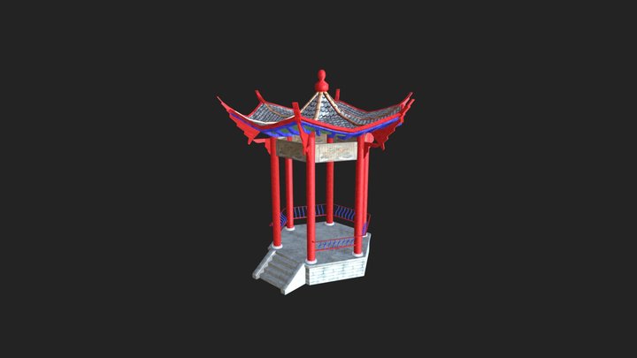 Japan Pavilion 3D Model