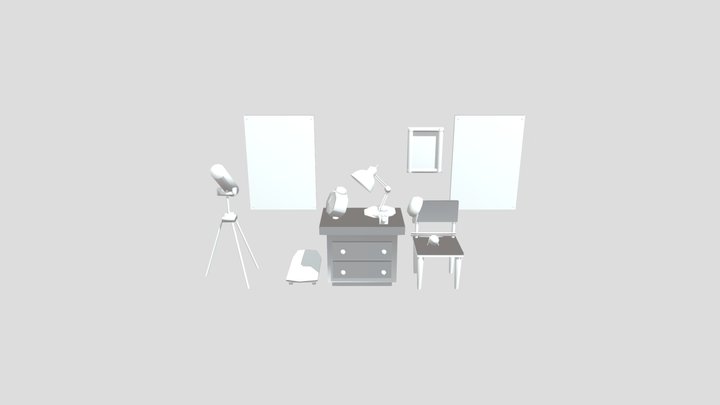 BartSimpson_RoomObjects 3D Model