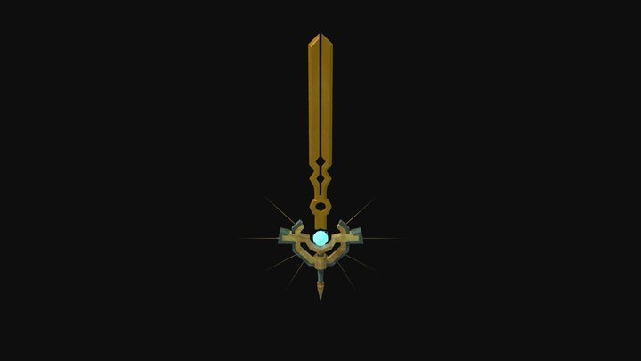 Holy Sword 3D Model