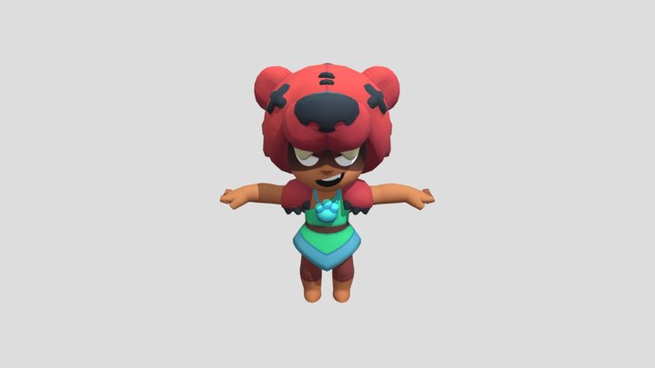 Brawl Stars - New Nita 3D Model