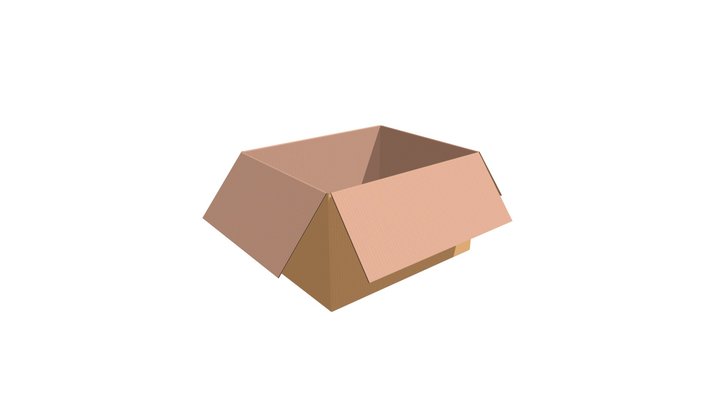 Caixa mudança 3D Model