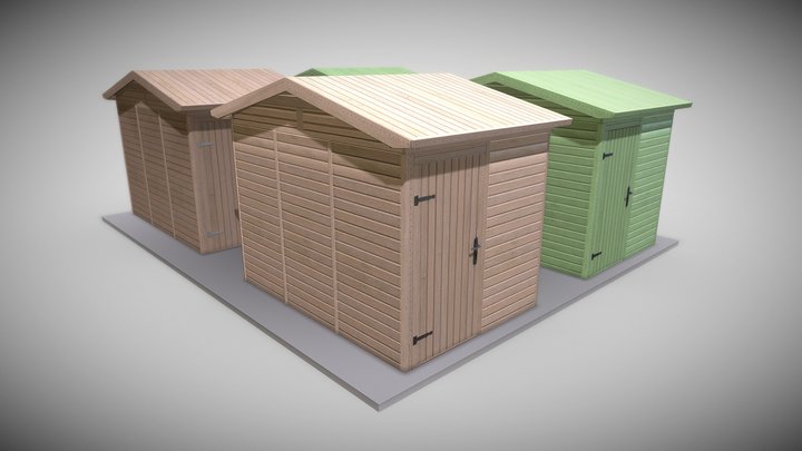 Weihnachtsmarkt-bude 3D models - Sketchfab