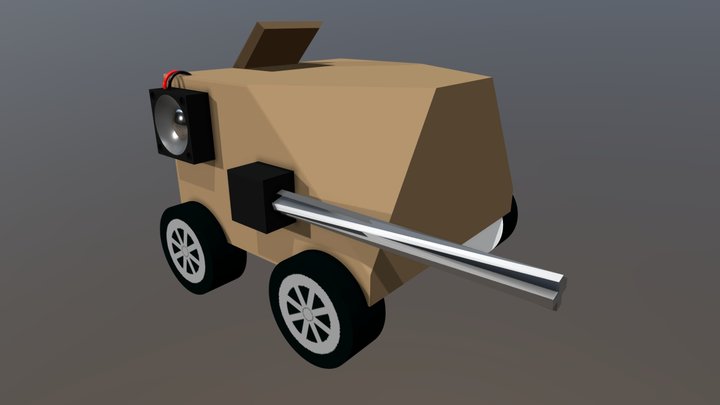 C A T S Kart 3D Model