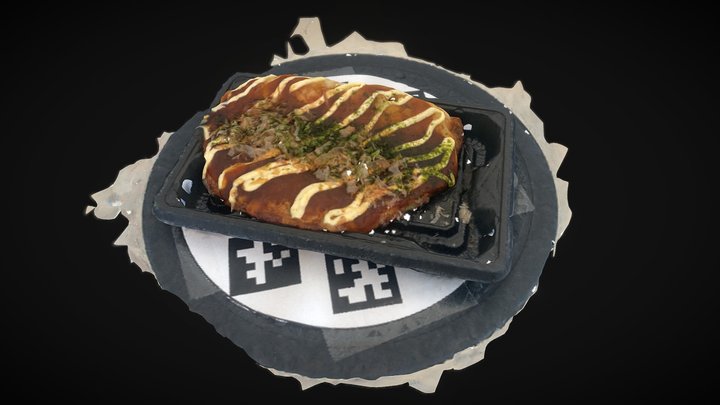 okonomiyaki 3D Model