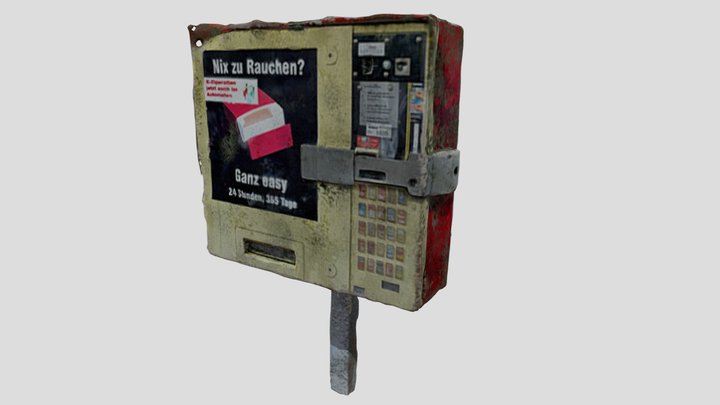 Cigarette Vending Machine (Enhanced Scan)