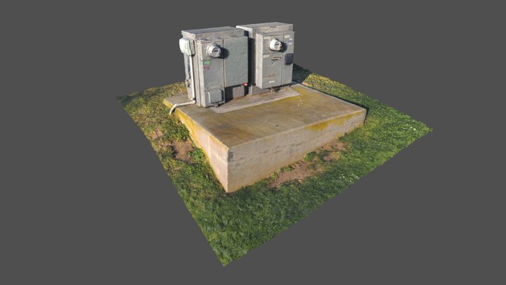 Utility Box Scan – Kostenloses 3D-Modell STL