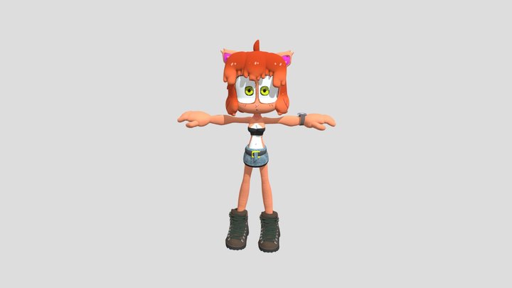 Laura 3D Model