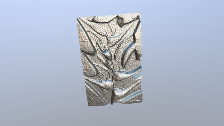 Solar Print - Leaves and Flowers 3D Model