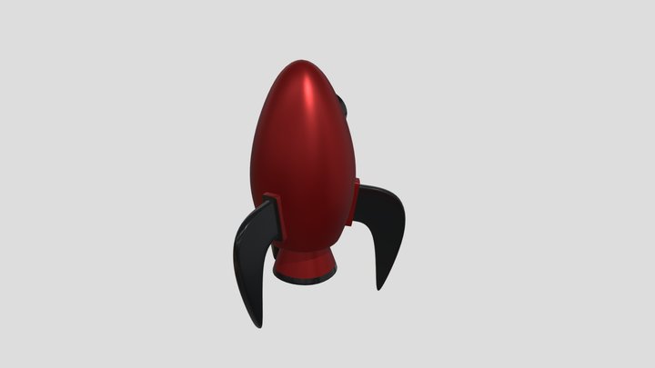 Rocket Animation 1 (1) 3D Model