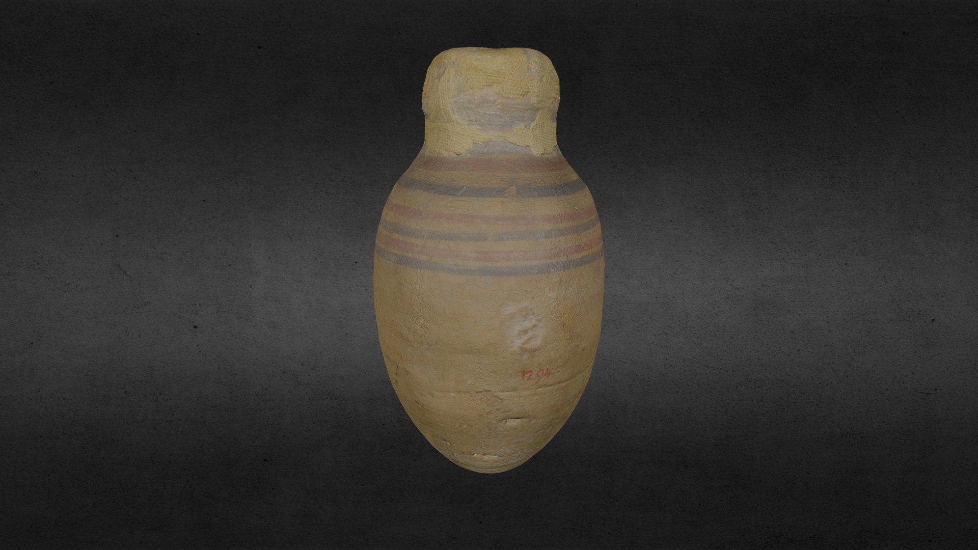 Eqyptian jar (1550-1070 BCE)