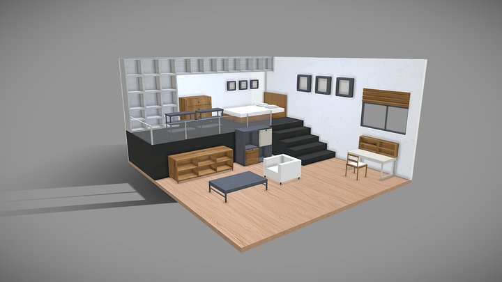sketchfab room 3D Model