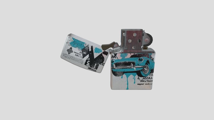 Zippo 3D Model