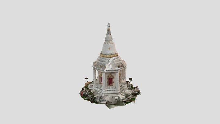 Wat Paduchimplii 3D Model