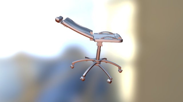 BABY SHAMPOO CHAIR 3D Model