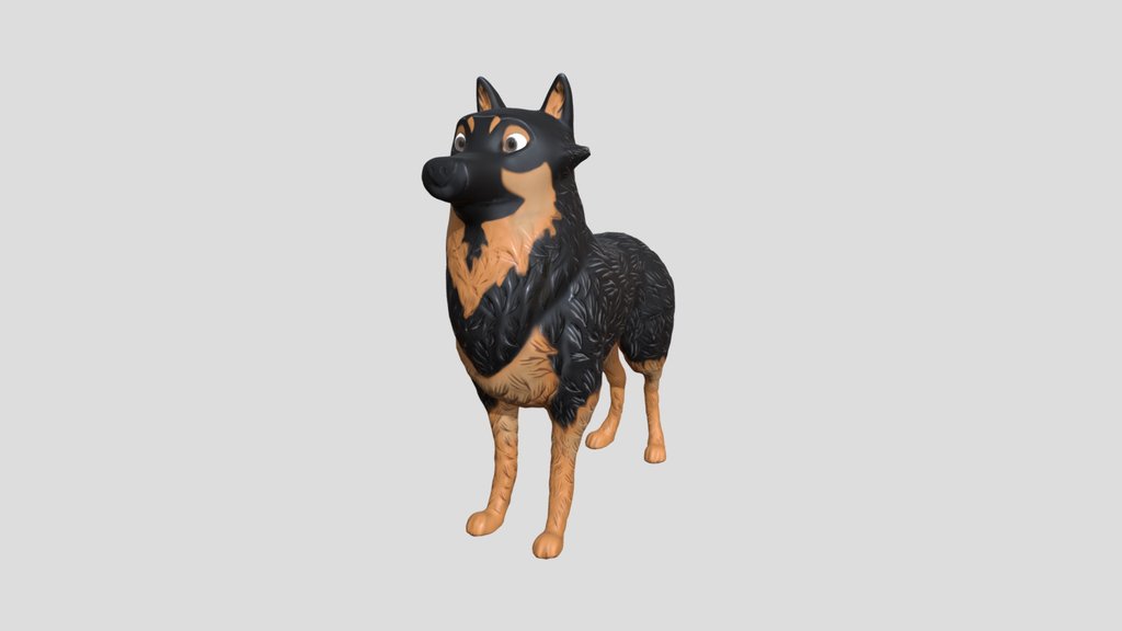 Dog - Test - SketchFAB