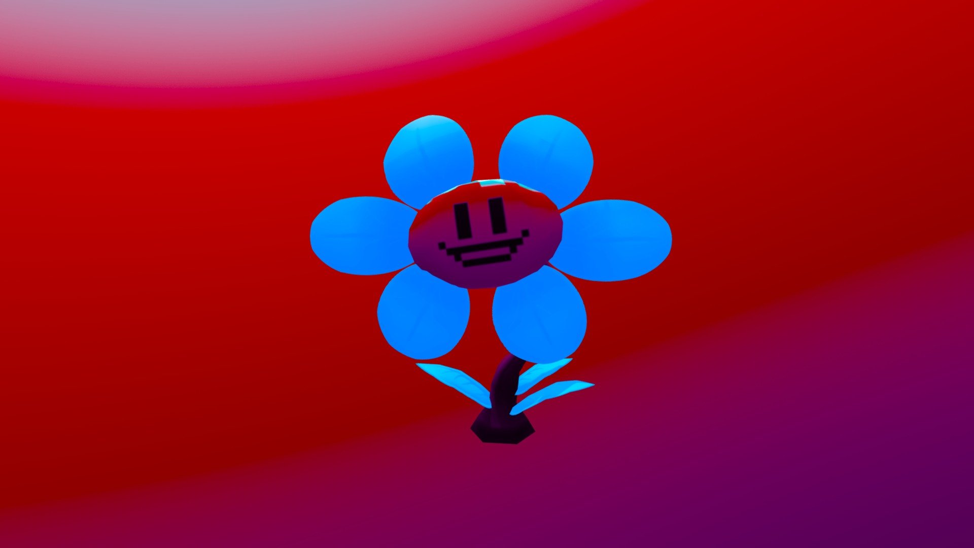 Flowey - Download Free 3D model by Sandy Shocks (@SandyMontage ...