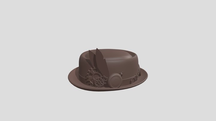 PorkPieHat 3D Model