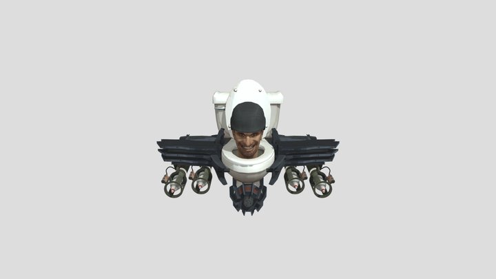 Rocket_toilet 3D Model