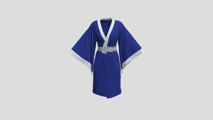 chinese robe cloth 3D Model