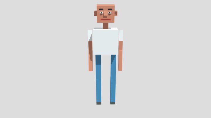 Sad Breakdown 3D Model