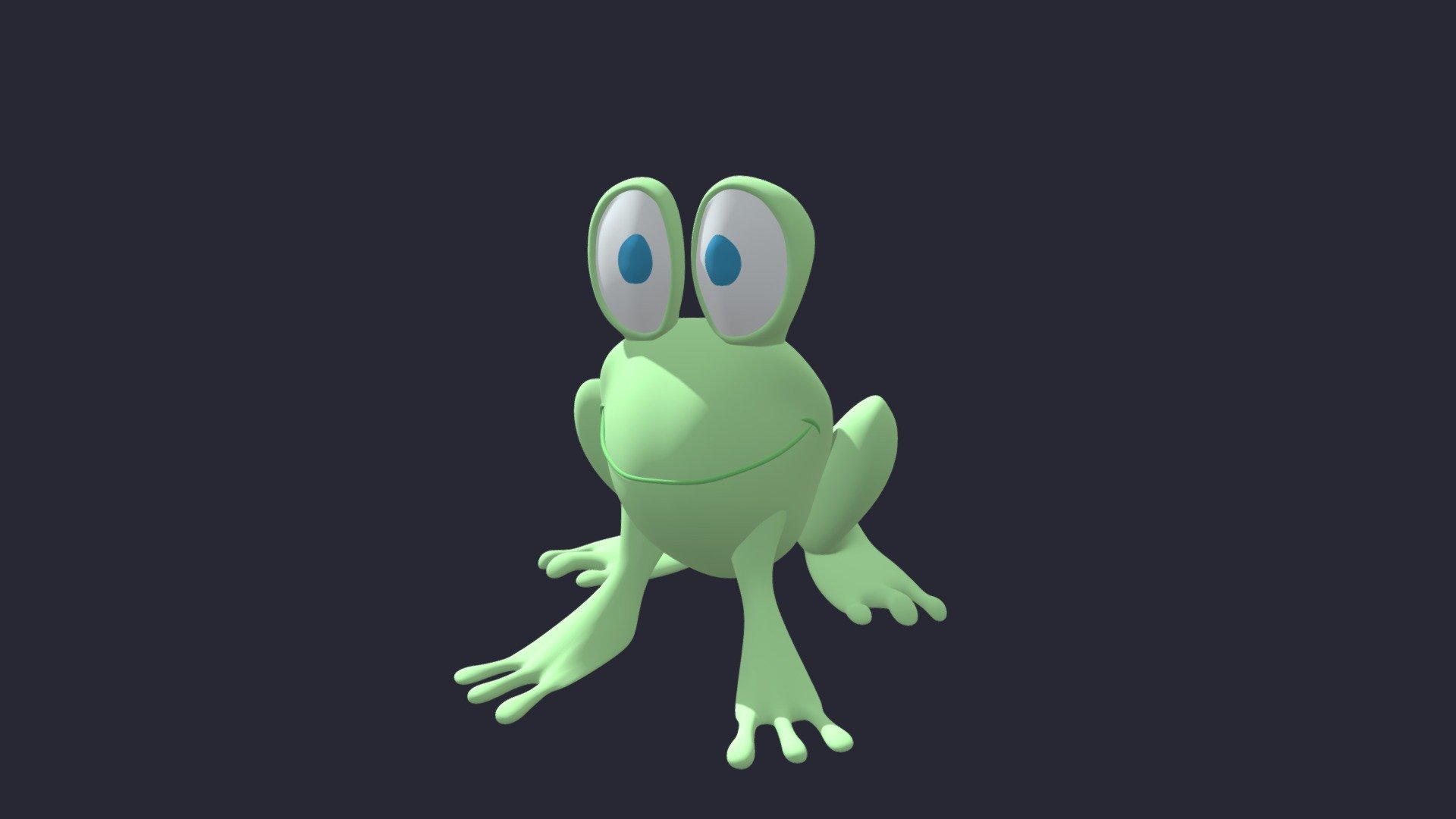 Cartoon Frog