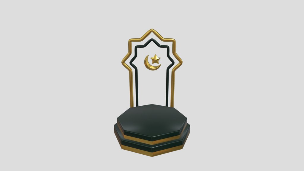 Islamic podium منصة اسلامية للتصميم 1