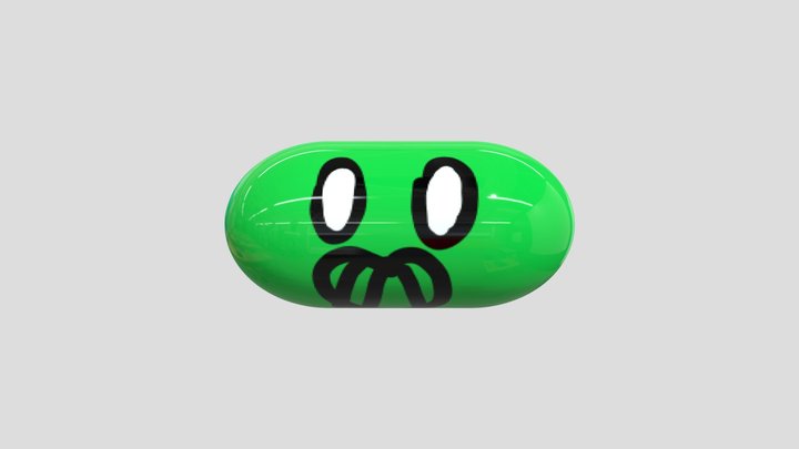 BLOBBO PILL 3D Model