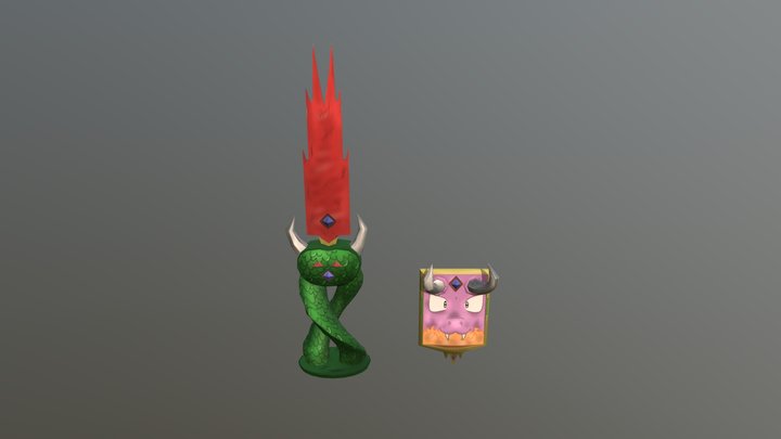 HolyViper_BlazingDragon_geo 3D Model