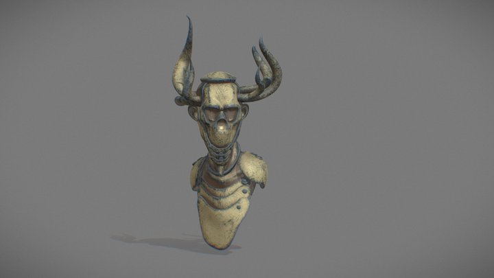 Skull_KING 3D Model