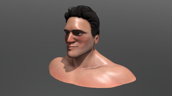 Face HD 3D Model