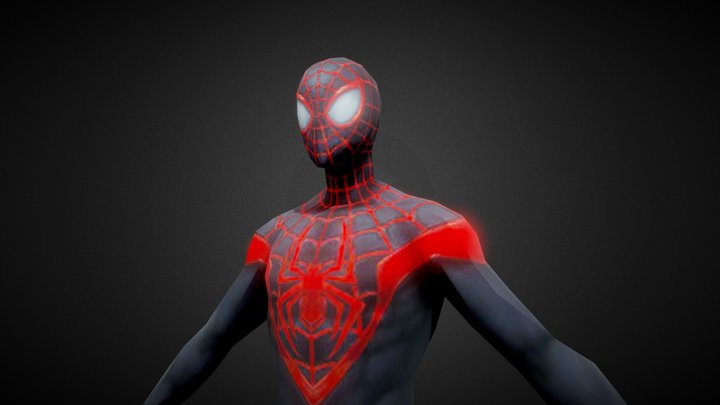 Marvel Spider-Man Miles morales 3D Model