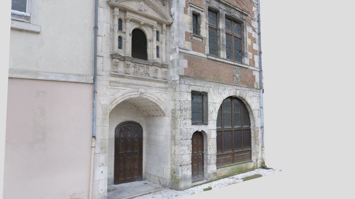 Cabinet de l'hotel Sancier 3D Model