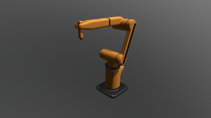 Industrial robot – Free 3D Model STL