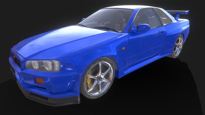 Nissan Skyline 3D Model