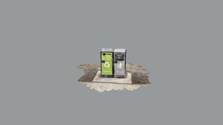 Waste Unit 3D Model