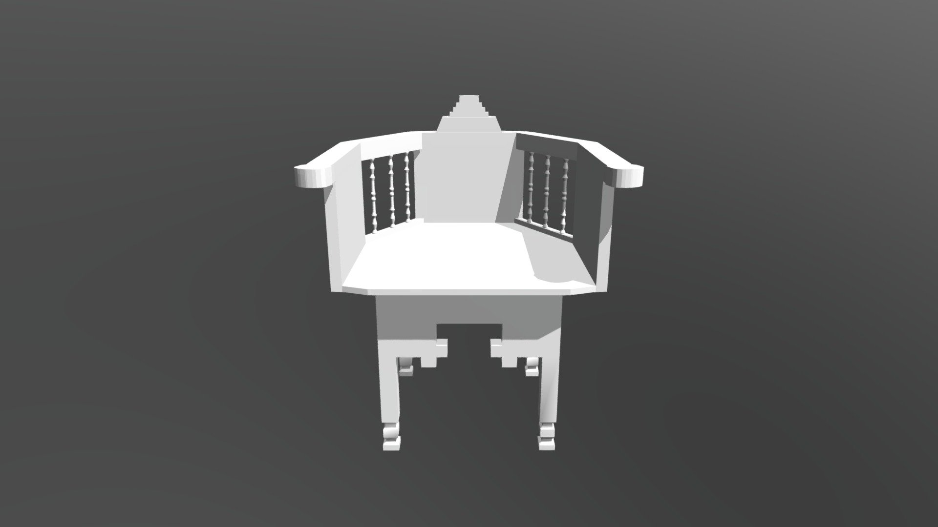 High Poly Chair