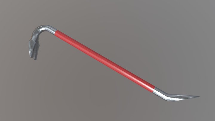 Crowbar 3D Model