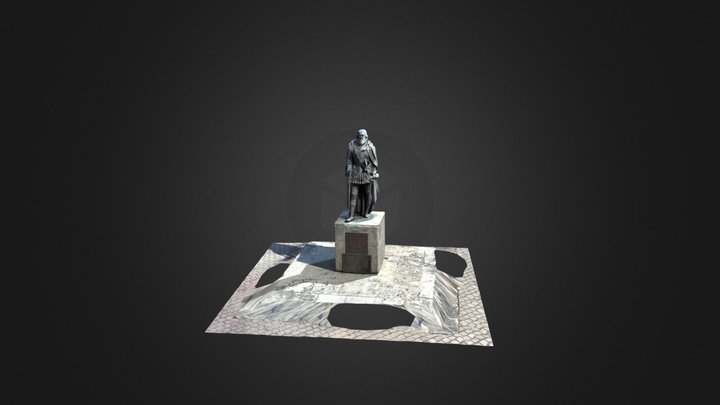Juan Ponce de León 3D Model