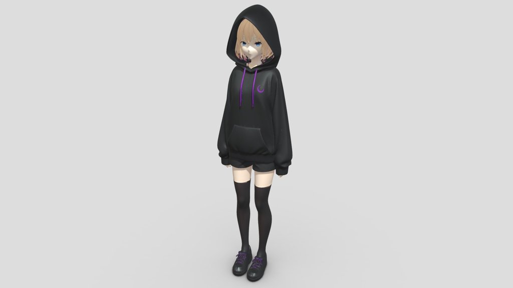 Shadow Luna - Casual Hoodie