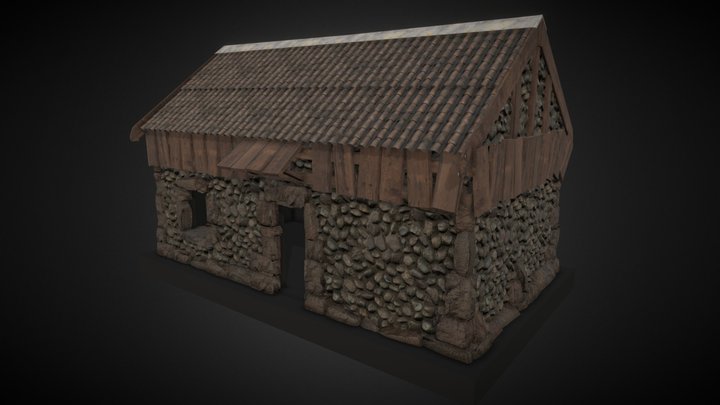 FREE - Village house 3D Model