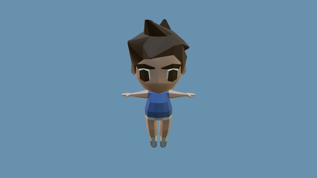MM_MuggingMan 3D Model