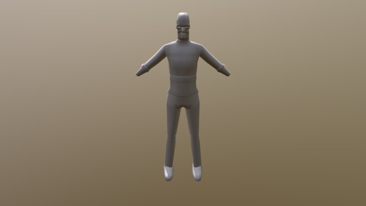 Human Proto 3D Model