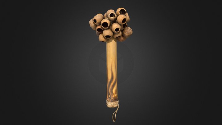 Peruvian Maraca Seed – Kostenloses 3D-Modell STL