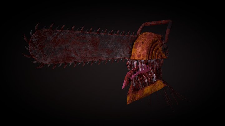 Denji Chainsaw man 3D Model