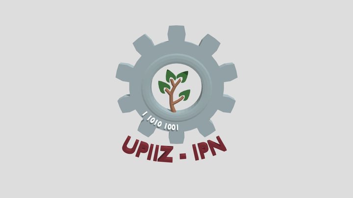 Logo Upiiz 3D Model
