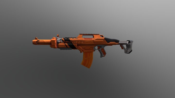 Nerf Accustrike StratoHawk 3D Model