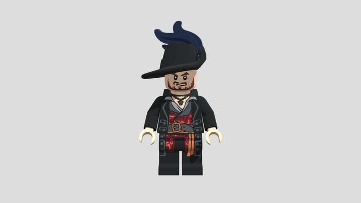 Hector Barbossa LEGO – Modèle 3D gratuit STL