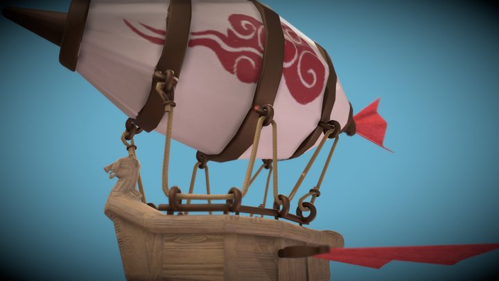 Airship 3D Model