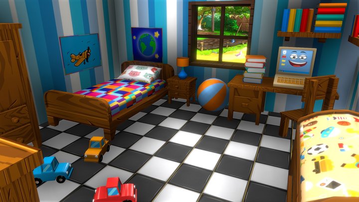 Quarto Menino 3D Model